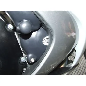 Kryt motoru R&G Racing Kryt starteru (řetězového kolečka), pravý, SUZUKI GSXR1000 K7-K8, černý