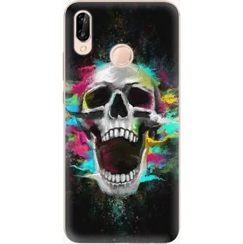Pouzdro na mobilní telefon iSaprio Skull in Colors pro Huawei P20 Lite