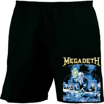 Pánské kraťasy bermudy, kraťasy Megadeth - Rust In Peace