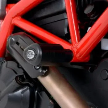 R&G Racing Aero padací chrániče, Ducati Hypermotard 820 / Hyperstrada 820 Černá