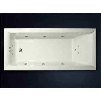 Vana Jar-Ex Hydromasážní vířívá obdélníková vana Hydro Pneu 160 x 70 cm součástí vany je odtokový komplet + čistič a konstrukce