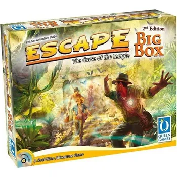 Desková hra Queen Games Escape: The Curse of the Temple - Big Box (druhá edice)
