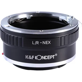 Redukce K&F Concept z objektivu Leica-R na SONY E (Umožní nasadit objektiv s bajonetem LEICA R na fotoaparáty SONY E-MOUNT)