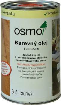 Olej na dřevo OSMO Color barevný olej 0,125 l