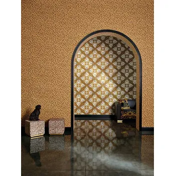 Tapeta Luxusní vliesová tapeta 34904-3 zámecká hnědá, zlatá / Tapety na zeď 349043 Versace 3 (0,70 x 10,05 m) A.S.Création