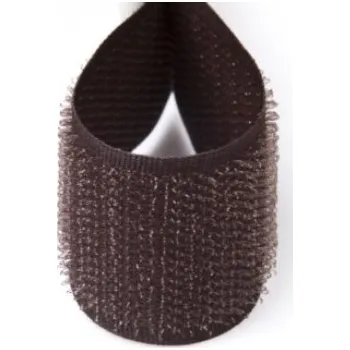 Zip Suchý zip 30 mm hnědý, háčky