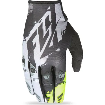 Moto rukavice Fly Racing Kinetic 2017 rukavice černé/žluté fluo