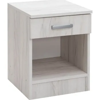 Noční stolek Noční stolek dub sněhový ALFA