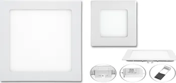 LED panel Ecolite LED-WSQ-12W/4100 17 cm bílý