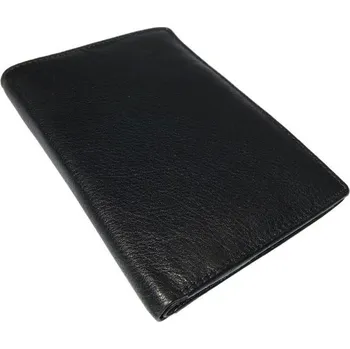 Peněženka Kožené stíněné pouzdro Cryptalloy na biometrický pas a 5 RFID karet