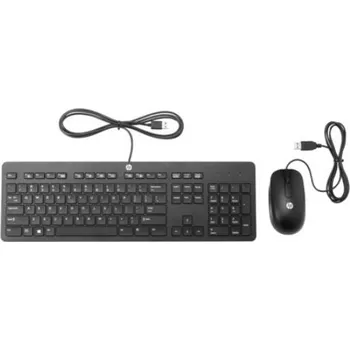 HP Slim USB Keyboard and Mouse francouzská