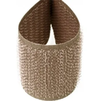 Zip Suchý zip 20 mm tmavě béžový, háčky