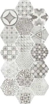 Dlažba Sapho Hexatile Cement Garden Grey 22099