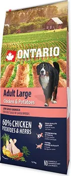 Krmivo pro psa Ontario Dog Adult Large Chicken/Potatoes