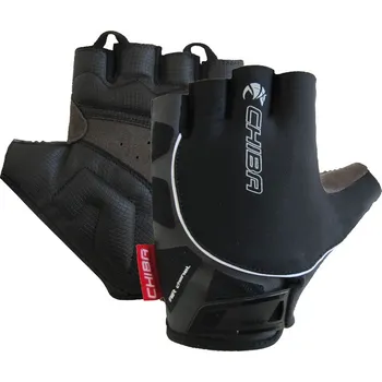 Cyklistické rukavice Rukavice Chiba Air Chanel černé vel.S (Rukavice Chiba Air Chanel černé vel.S)