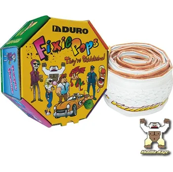 Komponent pro jízdní kolo Duro Fixie Pops 28", 700x24C, 24-662 Vanilla Rage bílý - doprodej !! (Plášť Duro Fixie Pops 28", 700x24C, 24-662 Vanilla Rage bílý)