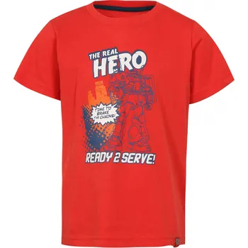 Chlapecké tričko Loap Idealo červené 158-164