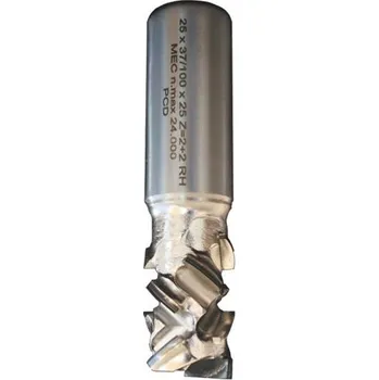 Fréza IGM Fachmann diamantová fréza dokončovací Z2 + 2 D25 x 37 L100 S=25 x 55 Z2 + 2 H4