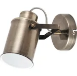 Rabalux 5981 PETER - Retro nástěnná lampa, antický bronz, 1 x E27 (Nástěnné svítidlo bez vypínače ve vintage stylu)