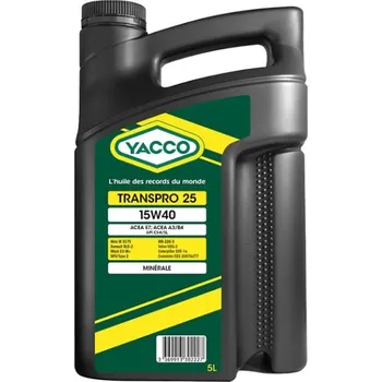 Motorový olej Yacco Transpro 25 15W-40 *5l