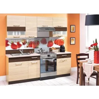 Kuchyňská linka Kuchyňská linka MODENA 220, rieka světlá/rieka tmavá