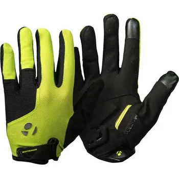 Cyklistické rukavice BONTRAGER Rukavice Evoke žlutozelené - XXL