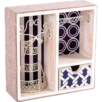 Šperkovnice Stojan na šperky "CASHMERE" 24x8x24cm