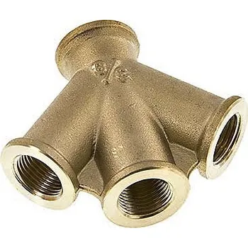 Příslušenství ke kompresoru Aircraft Rozdělovač bez rychlospojky 3 x 3/8" IG