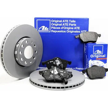 Brzdový komplet Brzdy kotouče a desky přední AUDI A3 (8P 8V) Q3 TT 312mm - ATE