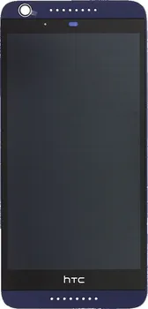 HTC LCD display + dotyková deska + přední kryt Navy Blue pro HTC Desire 626