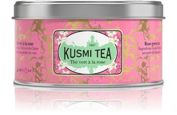 Čaj Kusmi Tea Zelený čaj s růží 20 sáčků