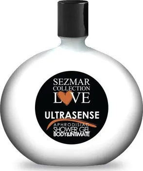 Intimní hygienický prostředek Hristina Ultrasense Přírodní intimní sprchový gel s afrodiziaky 250 ml