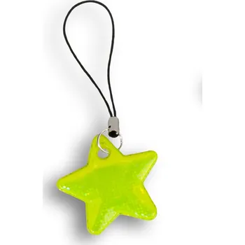 Zip Reflexní hvězdičky - ŽLUTÁ