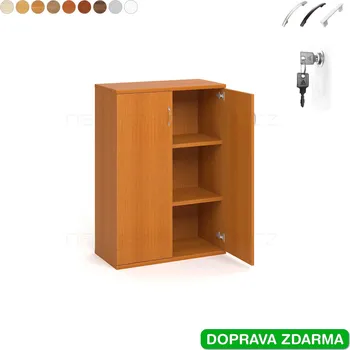 Policová skříň SZ 3 80 01 Hobis Strong - Skříň uzamykatelná, dveře plné