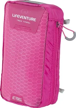 Lifeventure SoftFibre Trek Towel Advance Pink Giant