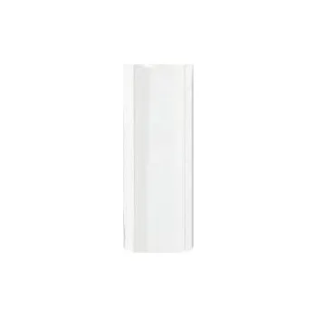 Dveřní kování COBRA krytka 18mm rovná Plast OC chrom lesklý