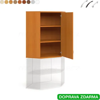 Policová skříň SRV 3 01 P H Hobis Strong - Skříň horní rohová dveře plné pravé