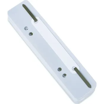 Archivační box DONAU Rychlovazací pérka s děrováním, PP [25 ks] - šedá