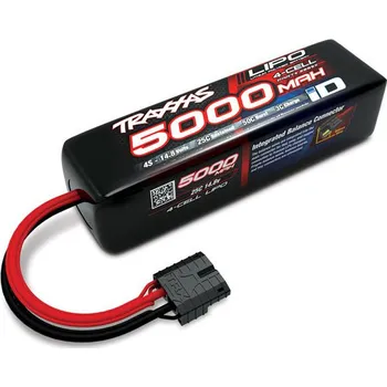 RC model letadla Traxxas LiPo baterie 14.8V 5000mAh 25C iD dlouhá