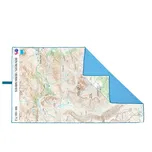 Lifeventure Soft Fibre Map Towel ručník 150 x 90 cm