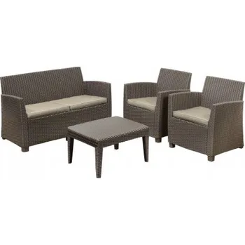 Zahradní sestava Zahradní souprava CORONA set cappuccino