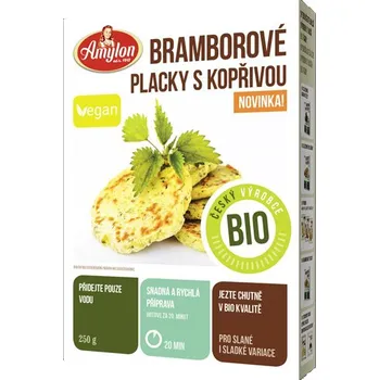 Recenze Amylon Bramborové placky s kopřivou Bio 250 g