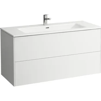 Nábytek Base - skříňka 120x50 včetně umyvadla, tmavý jilm H8649632631041