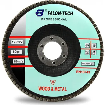 Brusný kotouč FALONTECH Lamelový brusný kotouč 125 mm, P60