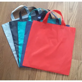 Šusťáková nákupní taška - ČERNÁ