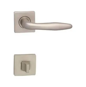 Dveřní kování COBRA ELEMENT-S WC 55x55mm F9 nerezový elox