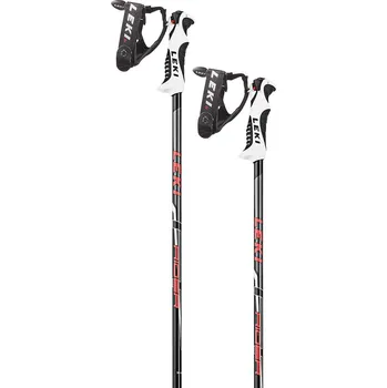 Leki Rider S Red/White/Anthracite Sjezdová hůlka Leki Rider S Red/White/Anthracite