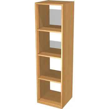 Policová skříň Kancelářská skříň otevřená policová – FU4