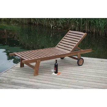 Zahradní lehátko Zahradní dřevěné lehátko NETA