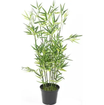 umělá květina Umělý Bambus strom - zelený, 90cm